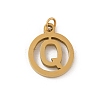 304 Stainless Steel Charms
with Jump Ring STAS-R001-02G-Q-1