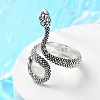 Alloy Cuff Finger Rings X-RJEW-T006-33AS-2