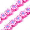 Handmade Polymer Clay Bead Strands CLAY-N011-48A-08-1