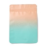 Two Tone Rectangle Plastic Zip Top Gift Bags OPP-B006-01A-01-2