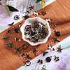 140Pcs 14 Styles Alloy Pendants ENAM-SZ0001-91-4