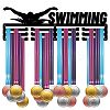 Fashion Iron Medal Hanger Holder Display Wall Rack ODIS-WH0021-118-2