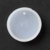 Flat Round Pendant Silicone Molds LS-DIY-K047-05-2