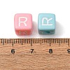 Opaque Acrylic European Beads AC-CBA7A73-01R-3