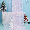2M Polyester Snowflake Mesh Fabrics DIY-WH0622-388B-4