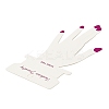 Hand Shaped Cardboard Paper Bracelet Display Cards CDIS-M005-06-3