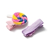 Cute Plastic Hair Clip Sets LS-OHAR-PW0007-57A-2