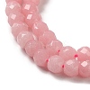 Synthetic Luminous Stone Beads Strands G-C086-01B-03-4