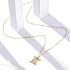 925 Sterling Silver Colorful Cubic Zirconia Constellation Pendant Cable Chain Necklaces for Women STER-R009-01G-04-2