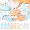 10Pcs Natural Shell Pendants SHEL-YW0001-12-2