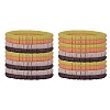 Polymer Clay Heishi Surfer Stretch Bracelets Set BJEW-SW00130-1