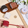 CALFOVERA 5 Rolls 5 Colors Faux Suede Cord LW-CL0001-02D-3