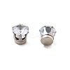 Cubic Zirconia Clip-on Earrings EJEW-L100-01P-07-4