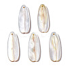 Natural Yellow Shell Pendants SHEL-N026-160B-1