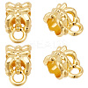 30Pcs Brass Tube Bails KK-BBC0015-14-1
