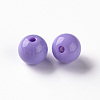 Opaque Acrylic Beads X-MACR-S370-C10mm-A32-2