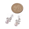 Natural Pearl Ear Studs EJEW-P286-50P-3