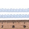 Imitation Jade Glass Beads Strands GLAA-T028-3mm-11F-4