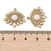 Natural White JadeEye Pendants STAS-P380-24G-01-3
