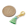 Nylon Thread Tassel Pendant Decorations HJEW-JM01431-3