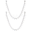 Alloy Rhinestone Shoe Chains FIND-WH20024-06-1