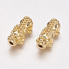 Feng Shui Real 24K Gold Plated Alloy Beads PALLOY-L205-06D-1