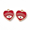 Alloy Enamel Pendants X-ENAM-K066-08A-1
