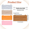 5Pcs 5 Colors Wool Felt Bag Organizer Inserts FIND-WR0007-29C-2
