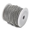 Tarnish Resistant 201 Stainless Steel Ball Chainswith Spool CHS-R008-19-100m-5