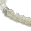 Natural Labradorite Beaded Stretch Bracelets BJEW-D446-A-42-3
