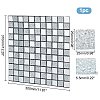 Square Adhesive Glass Cabochons Sheets AJEW-WH0324-69-2