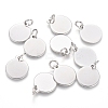 Non-Tarnish 304 Stainless Steel Charms LS-STAS-I124-02A-P-1