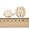 25Pcs Unfinished Wood Cutouts WOOD-P020-01A-3