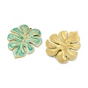 304 Stainless Steel Enamel Pendants STAS-L290-001B-G-2