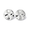 Tarnish Resistant 304 Stainless Steel Sun with Moon Stud Earrings for Women LS-EJEW-F300-06P-1