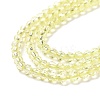 Transparent Glass Beads Strands GLAA-H021-03-04-5