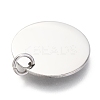 Non-Tarnish 304 Stainless Steel Charms EJEW-L238-03E-P-3
