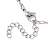304 Stainless Steel Mixed Chain Necklace Makings AJEW-JB01548-4