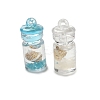 Luminous Epoxy Resin Pendants RESI-A042-01-2