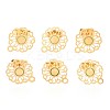 304 Stainless Steel Stud Earring Findings X-STAS-S079-35A-3