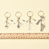 Music Theme Alloy Keychain KEYC-FS00029-02-8