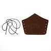 Adjustable Imitation Leather Waxed Cord Bracelets BJEW-WH0012-04A-2