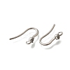 304 Stainless Steel Rhinestone Earring Hooks LS-STAS-D310-01P-04-2