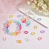 SUPERFINDINGS 360Pcs 12 Style  Acrylic Linking Rings FIND-FH0003-75-2