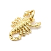 Brass Charms KK-I364-05G-04-2