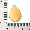 304 Stainless Steel Pendant Cabochon Settings For Enamel LS-STAS-D013-01B-G-3