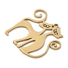 201 Stainless Steel Pendants LS-STAS-G366-01G-2
