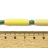 Handmade Lampwork Chevron Beads LAMP-Z019-01-07-3