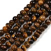 Natural Tiger Eye Beads Strands G-G053-C12-01-2