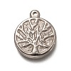 Non-Tarnish 304 Stainless Steel Pendants STAS-H123-31P-1